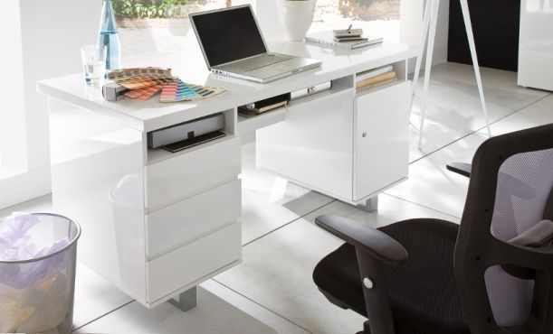 Schreibtische weiß