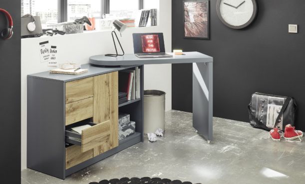 Schreibtische mit Schubladen