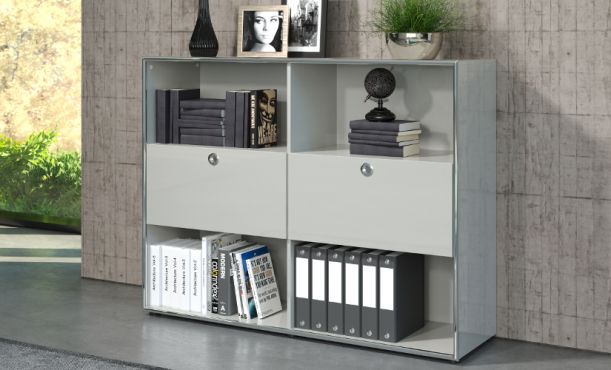 Büroschränke grau