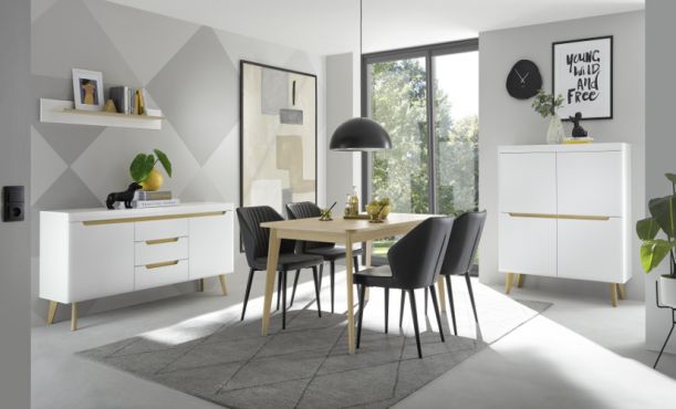 Speisezimmer Isgard weiß