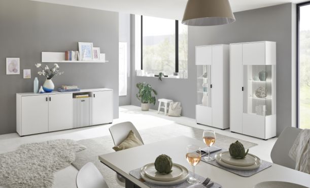 Speisezimmer Merced weiß