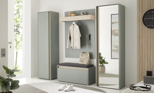 Garderobe Center grn