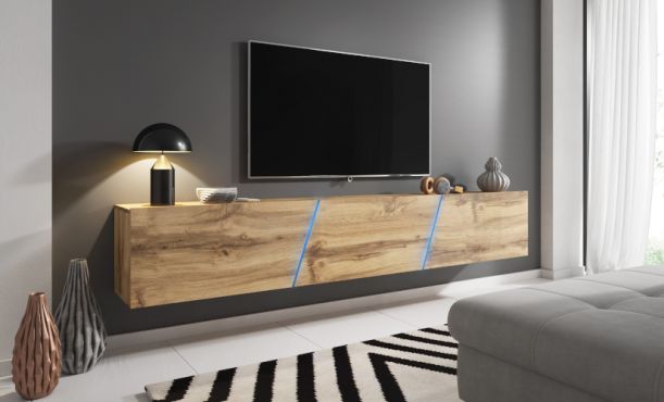 TV Lowboard hängend