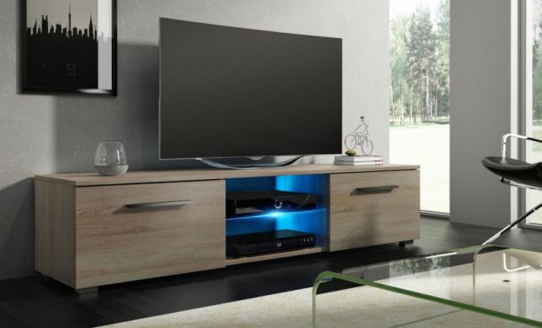TV Lowboard Holz