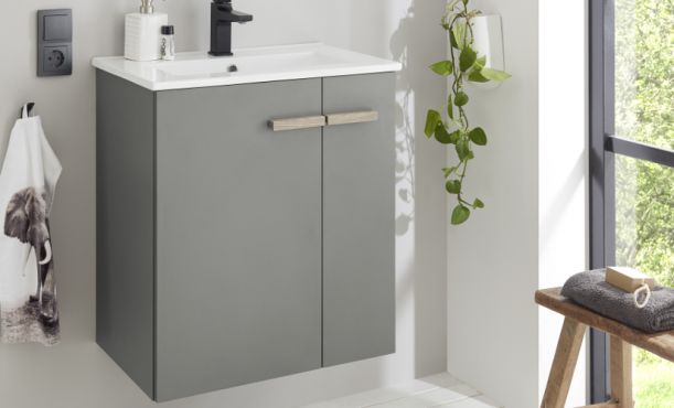 Waschbeckenunterschrank schmal