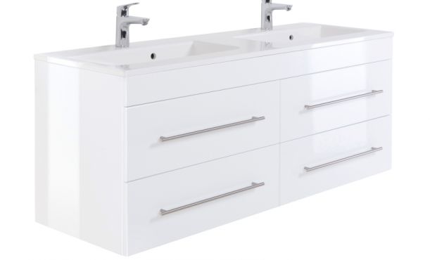 Waschbeckenunterschrank Doppelwaschbecken