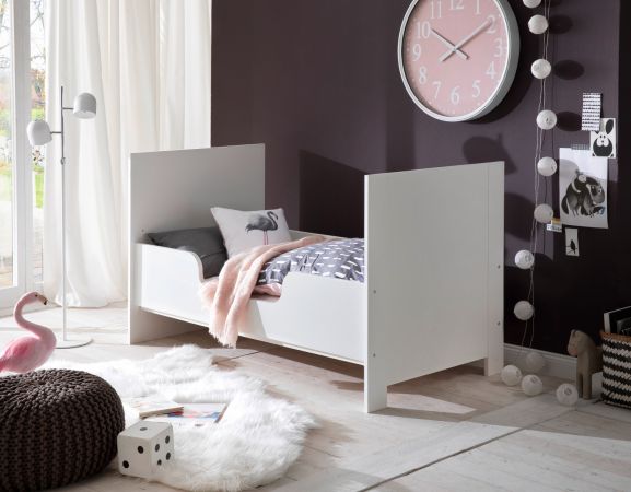 Bettumbauseiten fr Babybett Olivia und Ole in wei Umbau zum Juniorbett