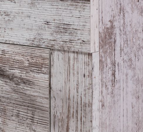 Badezimmer Spiegelschrank Cancun in Canyon Pinie wei� Shabby Chic Badschrank 2-t�rig 72 x 79 cm