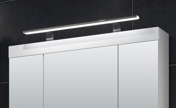 Badezimmer Spiegelschrank Devon in wei Badschrank 3-trig 80 x 75 cm