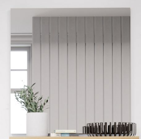 Garderobenspiegel Torino in Eiche Flur Diele Wandspiegel 76 x 80 cm