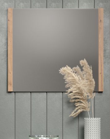 Garderobenspiegel Dakota in Artisan Eiche Flur Diele Spiegel 78 x 69 cm