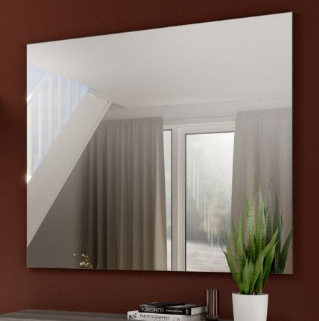 Garderobenspiegel Scout in Rauchsilber grau Wandspiegel 90 x 87 cm