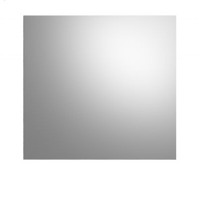 Garderobenspiegel Scout in Rauchsilber grau Wandspiegel 90 x 87 cm