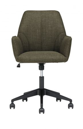 Brostuhl O-Pemba in olive mit Armlehne Schreibtischstuhl fr Homeoffice und Bro