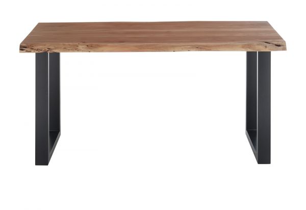 Schreibtisch Cartagena in Akazie massiv lackiert Computertisch fr Homeoffice und Bro 140 x 65 cm