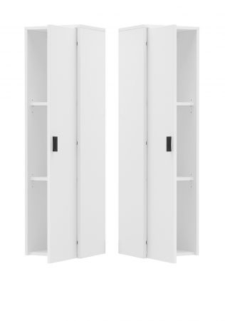 Hngeschrank Merced in wei matt Wohn- und Esszimmer Wandschrank 33 x 120 cm