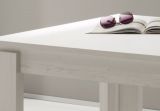 Esstisch Ausziehtisch Pinie wei 160 cm ausziehbar auf 200 cm Kchentisch mit Einlegeplatte Georgia, Toronto