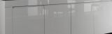 Kommode Livorno in wei Hochglanz lackiert - Sideboard 210 x 84 cm
