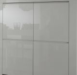 Highboard Kommode weiss Hochglanz Lack Italien Livorno3