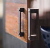 Sideboard Indy in Shabby Vintage mit Matera grau Kommode Old Used 178 x 77 cm