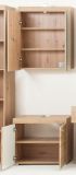 Badezimmer Badm�bel Set Amanda in Eiche / Asteiche Badkombination 2-teilig 60 x 190 cm