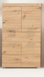 Badezimmer Midischrank Amanda in Asteiche Badschrank 73 x 132 cm