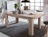 Esstisch Ausziehtisch San Remo Eiche hell Kchentisch 160 - 200 cm