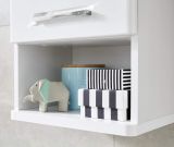 Badezimmer Hngeschrank Monte in wei Hochglanz Badschrank hngend 37 x 76 cm