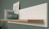 Highboard Shade in Andersen Pinie wei und Artisan Eiche Landhaus Anrichte 159 x 140 cm
