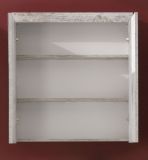 Badezimmer Spiegelschrank Cancun in Canyon Pinie wei� Shabby Chic Badschrank 2-t�rig 72 x 79 cm