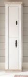 Badezimmer Hochschrank Rovola in Pinie wei / Oslo Pinie Landhaus Badschrank 42 x 200 cm