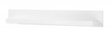 Wandboard Ladis in wei Hochglanz Wandregal 150 x 21 cm