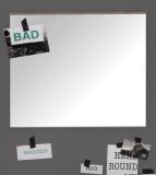 Badezimmer Spiegel SetOne in Eiche San Remo Badspiegel 60 x 55 cm