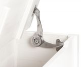 BOMI Kindersitzgruppe Anna in wei Sitzgruppe Kindertisch, Truhenbank und 2 x Stuhl