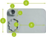 BOMI Kindersitzgruppe Anna in wei Sitzgruppe Kindertisch, Truhenbank und 2 x Stuhl