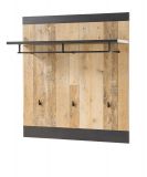 Garderobe Set 5-teilig Stove in Old Style hell und anthrazit Garderobenkombination 206 x 200 cm