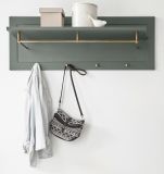 Garderobenpaneel Forres in grn Landhausstil Wandgarderobe 109 x 40 cm