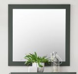 Garderobenspiegel Forres in grn Landhausstil Flur Diele Spiegel 82 x 82 cm