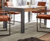 Esstisch Auburn in Eiche Stirling und Matera grau Kchentisch 154 x 90 cm