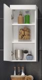 Badezimmer Hngeschrank Devon in wei Hochglanz Badschrank hngend 35 x 75 cm