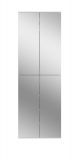 Garderobenschrank ProjektX in wei Schrank mit Spiegeltren und variabler Einteilung 61 x 193 cm