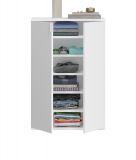 Kommode ProjektX in wei Hochglanz Mehrzweckschrank 61 x 99 cm