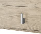 Garderobenpaneel Malea in Eiche San Remo Garderobenleiste 88 x 18 cm Wandgarderobe