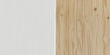 Kommode Latera in Massivholz Kiefer wei lackiert Wohn- und Esszimmer Sideboard 78 x 79 cm