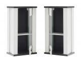 Kche Hngeschrank Stove in wei Pinie und anthrazit Landhaus Kchenschrank hngend 50 x 90 cm