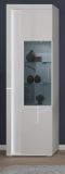 Vitrine Skylight in wei Hochglanz Vitrinenschrank inklusive Frontbeleuchtung 60 x 202 cm
