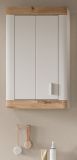 Badezimmer Hngeschrank Laredo in wei matt und Nox Eiche Landhaus Badschrank 45 x 76 cm