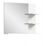Badezimmer Spiegel Laredo in wei Badspiegel mit Ablage 80 x 70 cm