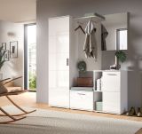 Garderobenspiegel Prego in wei Wandspiegel 55 x 72 cm