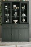 Buffetschrank Forres in grn Landhaus Buffet 130 x 196 cm